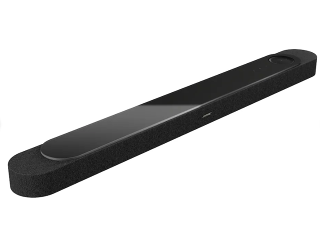 Bose New Lifestyle Ultra Soundbar, Wireless Home Soundbar for TV with Dolby Atmos, Surround Sound (892930-1100), Black