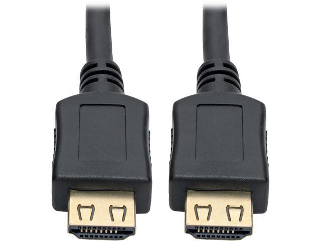 Tripp Lite High-Speed HDMI Cable w/ Gripping Connectors 4K M/M Black 3ft (P568-003-BK-GRP)