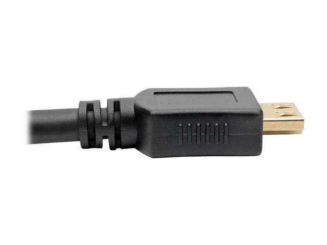 Tripp Lite High-Speed HDMI Cable w/ Gripping Connectors 4K M/M Black 30ft (P568-030-BK-GRP)