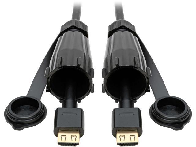 Photos - Chandelier / Lamp TrippLite Tripp Lite P569-012-IND2 HDMI Audio/Video Cable With Ethernet 