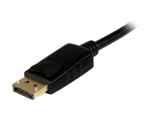StarTech. com DP2HDMM2MB DisplayPort to HDMI converter cable - 6.5 ft (2m) - DP to HDMI adapter with built-in cable - (M / M) Ultra HD 4K
