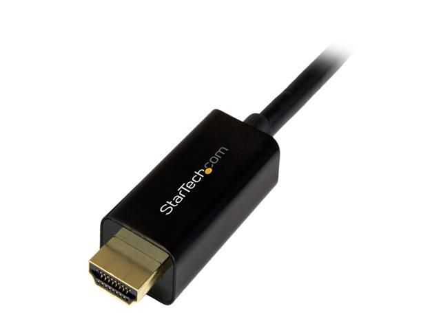 StarTech. com DP2HDMM3MB DisplayPort to HDMI Adapter Cable - 3 m (10 ft.) - DP to HDMI Adapter with Built-in Cable - (M / M) Ultra HD 4K 30 Hz