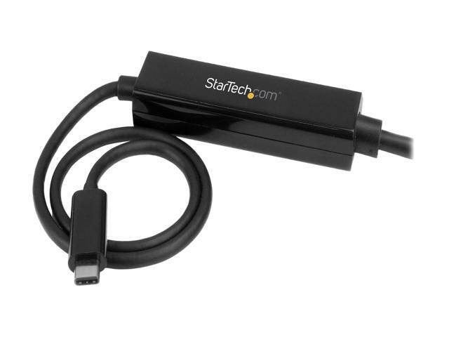 StarTech. com CDP2HDMM2MB USB C to HDMI Cable - 6 ft / 2m - USB-C to HDMI 4K 30Hz - USB Type C to HDMI - Computer Monitor Cable