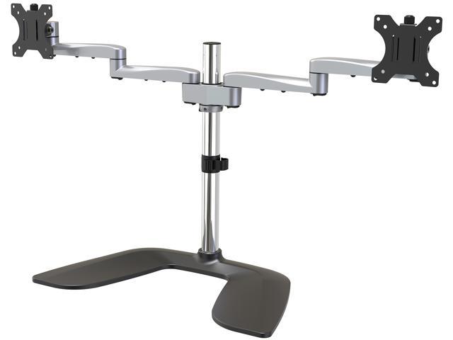 StarTech.com ARMDUALSS Dual Monitor Stand - Articulating Arms - Height Adjustable - For VESA Mount Monitors up to 32' - Steel & Aluminum (ARMDUALSS)