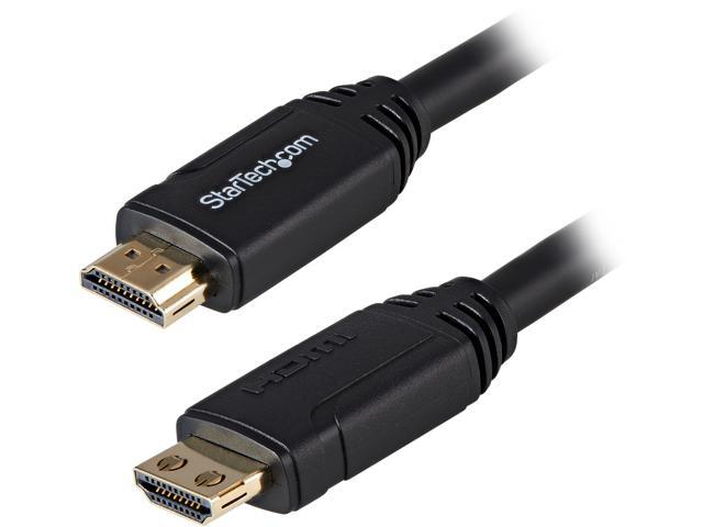 10ft.(3m) HDMI 2.0 Cable with Gripping Connectors - 4K 60Hz Premium Certified High Speed HDMI Cable w/ Ethernet - HDR10, 18Gbps - HDMI Video Cord.
