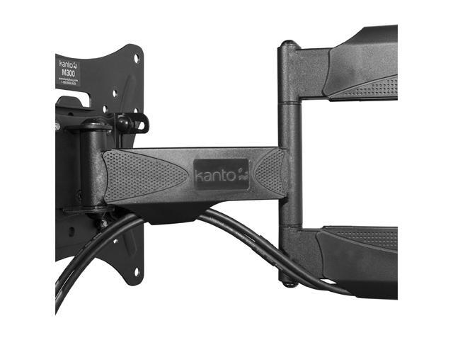 Kanto - Full-Motion Wall Mount for Most 26" - 55" Flat-Panel TVs - Black - image 11