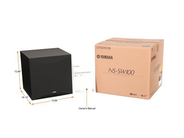Yamaha NS-SW100 10 100W Subwoofer (Black) - image 6