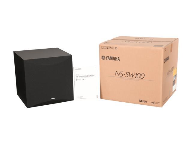 Yamaha NS-SW100 10 100W Subwoofer (Black) - image 5