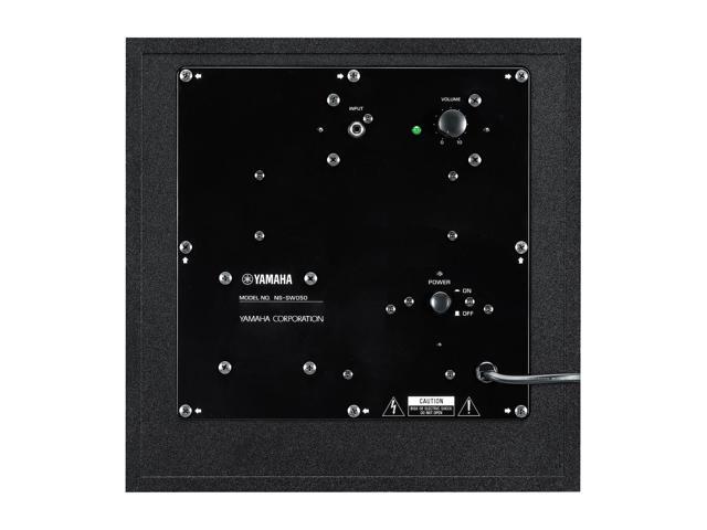 Yamaha NS-SW050 - 8 50W Powered Subwoofer - Black - image 3
