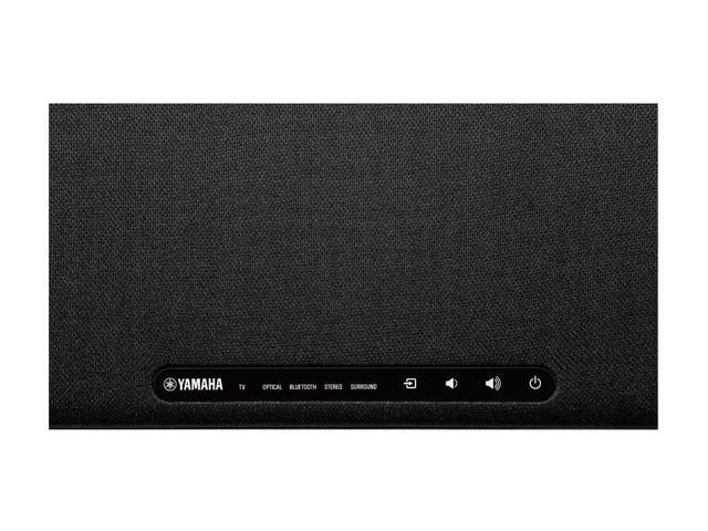 Yamaha Audio SR-B20A Sound Bar with Built-in Subwoofers and Bluetooth, Black