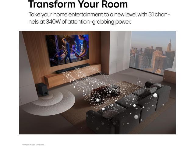 LG S60T Soundbar for TV with Dolby Audio 3.1 channel