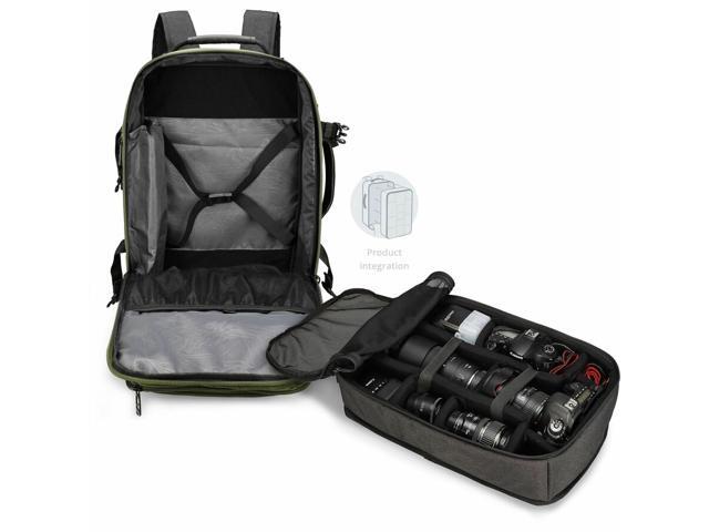 Swissdigital BERG Pro XL Backpack/Camera Bag for Laptops up to 17 inches - Dark Green - image 7