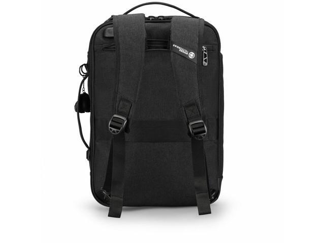 Swissdigital BERG Hybrid Briefcase for Laptops up to 16 inches - Black - image 3