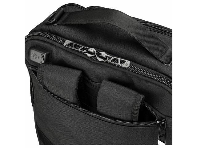 Swissdigital BERG Hybrid Briefcase for Laptops up to 16 inches - Black - image 9