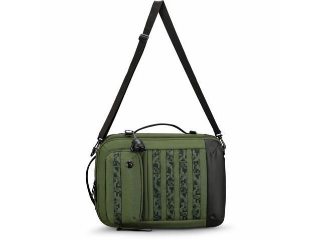 Swissdigital BERG Hybrid Briefcase for Laptops up to 16 inches - Dark Green - image 5