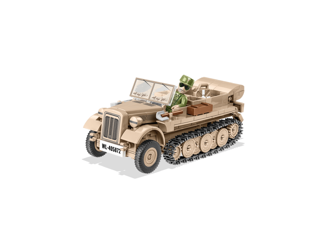 COBI Historical Collection World War II Sd. Kfz.10 DEMAG D7 Vehicle