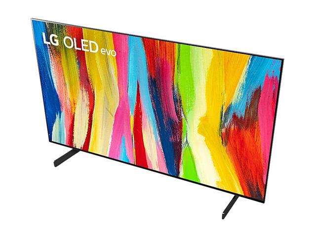 LG 42' Class C2 Series OLED 4K evo Smart TV (OLED42C2PUA, 2022)