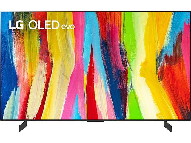 LG 42' Class C2 Series OLED 4K evo Smart TV (OLED42C2PUA, 2022)