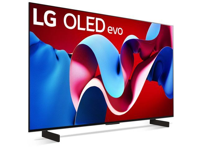 LG 42-Inch Class OLED evo C4 Series TV with webOS 24 (OLED42C4PUA, 2024)