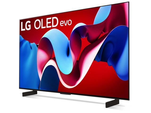 LG 42-Inch Class OLED evo C4 Series TV with webOS 24 (OLED42C4PUA, 2024)