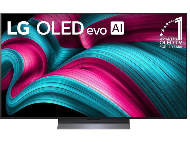 LG 55-Inch Class OLED evo AI 4K C5 Series Smart TV w/Dolby Atmos, Dolby Vision, HDR10, AI Super Upscaling 4K, Filmmaker Mode, Wow Orchestra, Alexa...