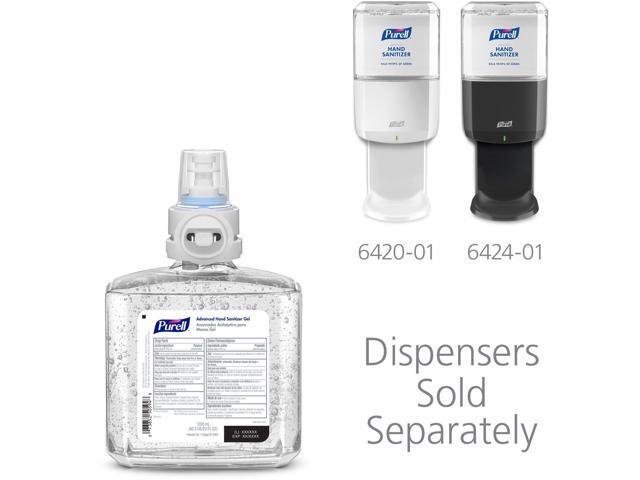 Purell Advanced Hand Sanitizer Gel Refill - 40.6 fl oz (1200 mL) - 2 / Carton 646302