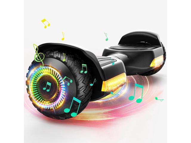 Gyroor G13 Self Balancing Scooter - All Terrain Balancing Scooter with LED Lights - Self Balancing Off Road with Bluetooth for Kids ages 6-12 and.