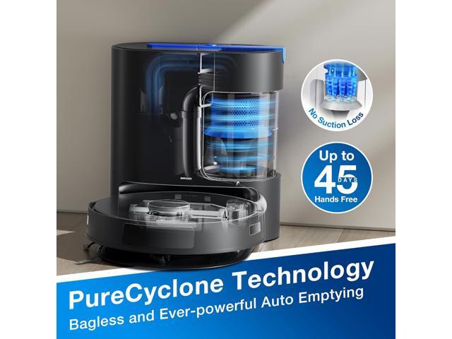 ECOVACS Robotics - DEEBOT N20 PRO PLUS Vacuum & Mop Robot - Black - image 3