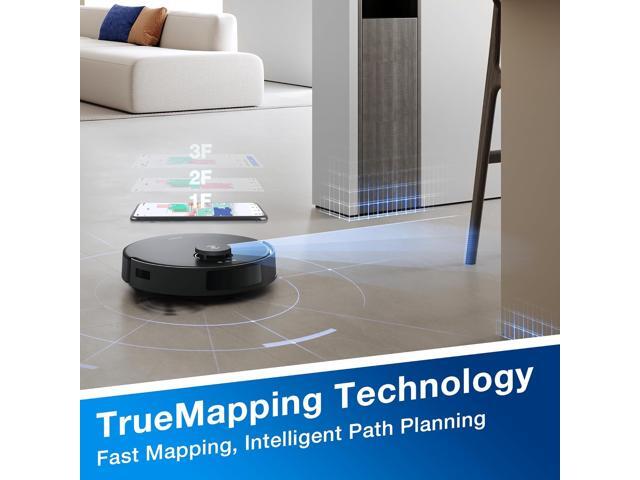 ECOVACS Robotics - DEEBOT N20 PRO PLUS Vacuum & Mop Robot - Black - image 8