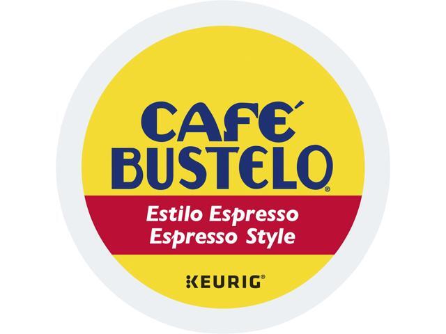 Café Bustelo Espresso Style Coffee, Keurig Single-Serve K-Cup Pods, Dark Roast Coffee, 24 Count/Box