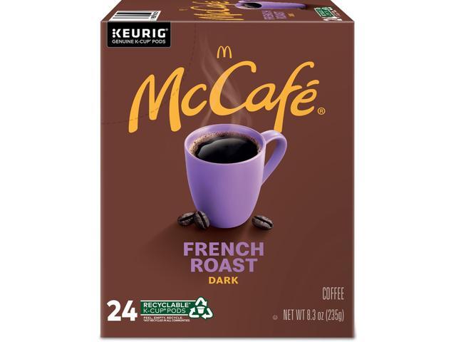 McCafe French Roast Coffee, Keurig Single-Serve K-Cup Pods, Dark Roast Coffee, 24 Count/Box