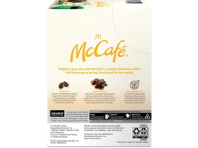 McCafe K-Cup Irish Mocha, Keurig Single-Serve K-Cup Pods, Light Roast Coffee, 24 Count/Box