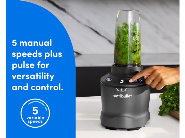 NutriBullet - SmartSense Blender Combo - Gray - image 5