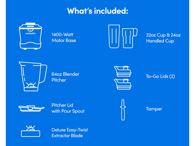 NutriBullet - SmartSense Blender Combo - Gray - image 8