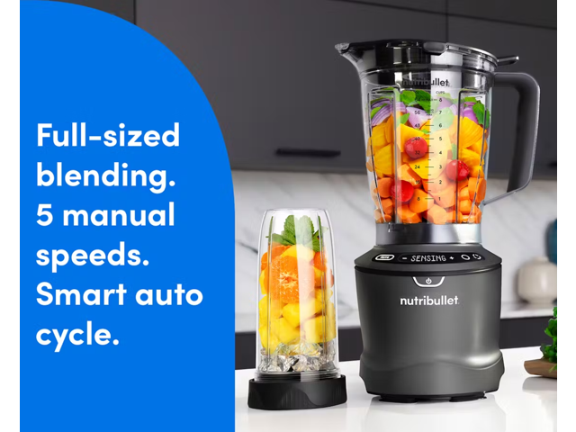 NutriBullet - SmartSense Blender Combo - Gray - image 3
