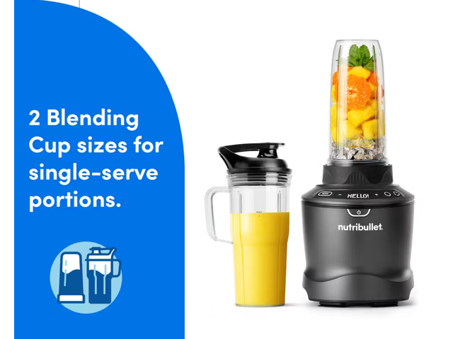 NutriBullet - SmartSense Blender Combo - Gray - image 4