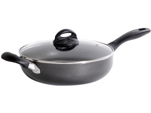 Photos - Other kitchen utensils Oster Clairborne 10.25 In Covered Saute Pan w/ Helper, Charcoal Grey 75663 
