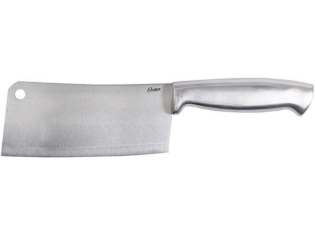 Photos - Kitchen Knife Oster 91604.01 Baldwyn 6.25 Inch Stainless Steel Cleaver Knife 