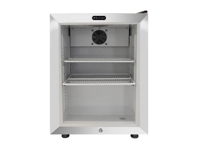 CDF-177SB Whynter Energy Star Countertop Reach-In 1.8 cu. ft. Display Glass Door Freezer