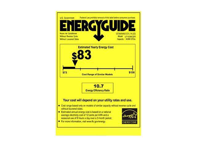 LG - 9,500/9,800 BTU 230V Through-the-Wall Air Conditioner with Remote Control - White - image 2