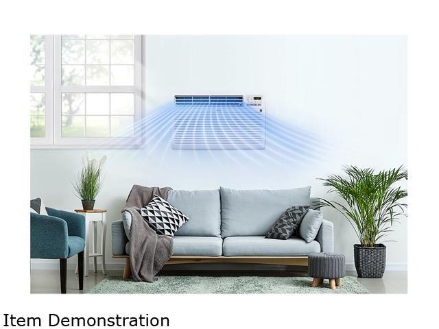 LG - 11,500 BTU 530 Sq. Ft. 230V In Wall Air Conditioner with Remote - White - image 7