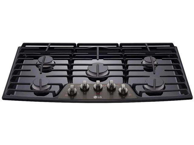 LG 36' Gas Cooktop with SuperBoil LCG3611BD photo