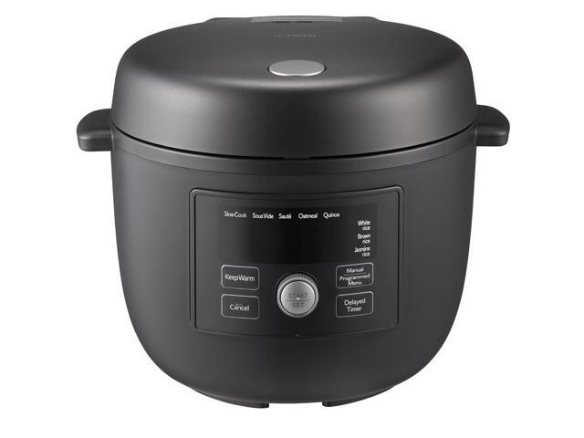 Tiger COL-A40U 2.6-Quart Compact 8-in-1 Electric Multi-Cooker with 21 Programmed Menus (Black)