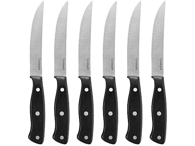 Photos - Kitchen Knife Cuisinart C77TR-S6SK Triple Rivet 6pc Steak Knife Set 