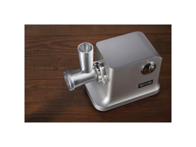 Weston - #12 Heavy-Duty Electric Grinder - Silver - image 6