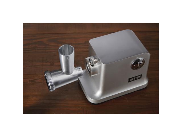 Weston - #12 Heavy-Duty Electric Grinder - Silver - image 7