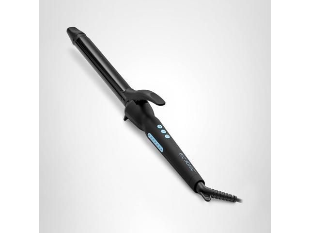 Bio Ionic Long Barrel Curling Iron with Moisture Heat Technology & NanoIonic MX Versatile Curling Wand - Multiple Barrel Sizes for Tight, Classic,.