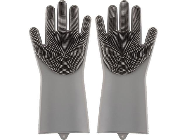 Photos - Other Accessories True & Tidy SG-100 Multi Purpose Silicone Gloves, Gray SG-100GRAY