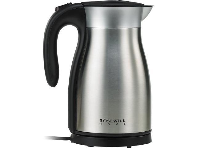 Open Box - Rosewill Electric Kettle Stainless Steel Double Wall Vacuum Insulated, Keep Hot Thermal Pot Water Heater 1.7 L, 1500W RHKT-17001 photo