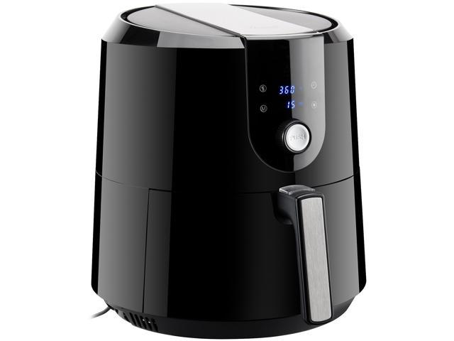 Rosewill RHAF-19001 XL Air Fryer 5.8-Quart (5.5-Liter) Extra Large Capacity with Temperature/Timer Settings and 7 Cooking Presets, 1800W Oil-Less Low-Fat Air Frying